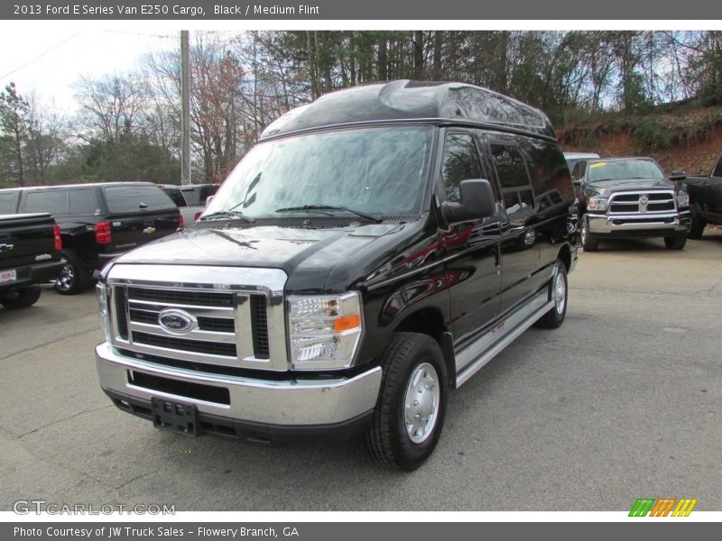 Black / Medium Flint 2013 Ford E Series Van E250 Cargo
