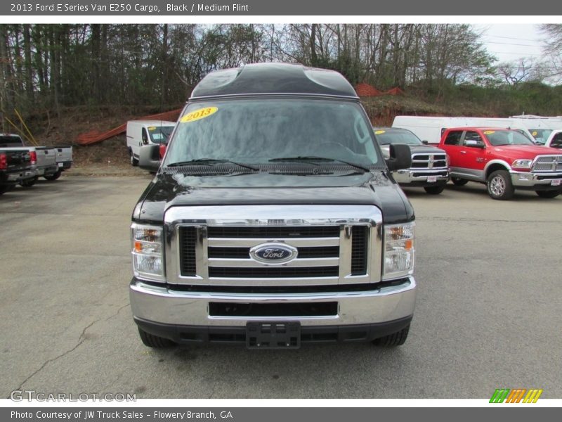 Black / Medium Flint 2013 Ford E Series Van E250 Cargo