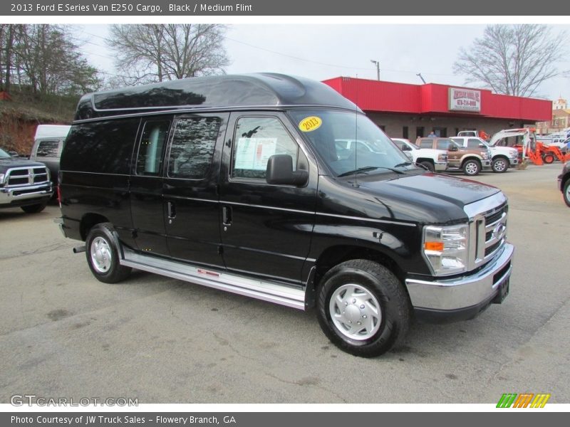 Black / Medium Flint 2013 Ford E Series Van E250 Cargo