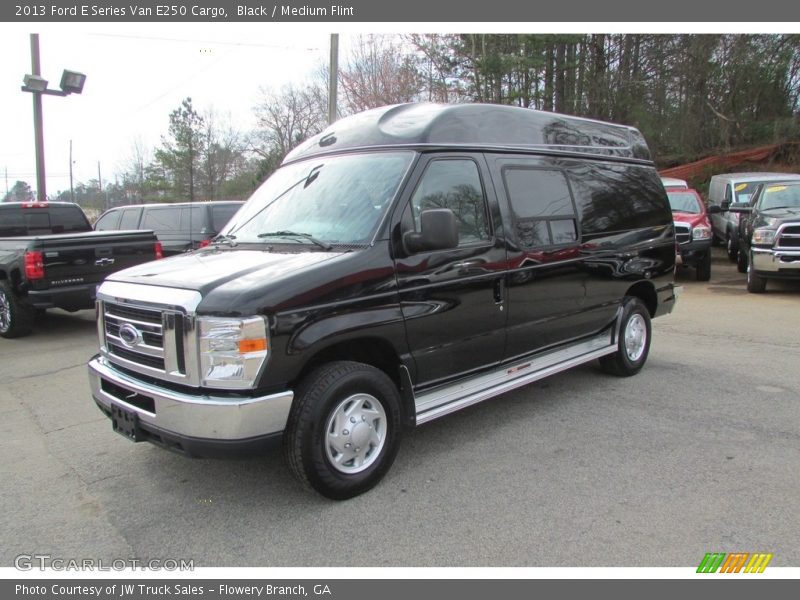 Black / Medium Flint 2013 Ford E Series Van E250 Cargo