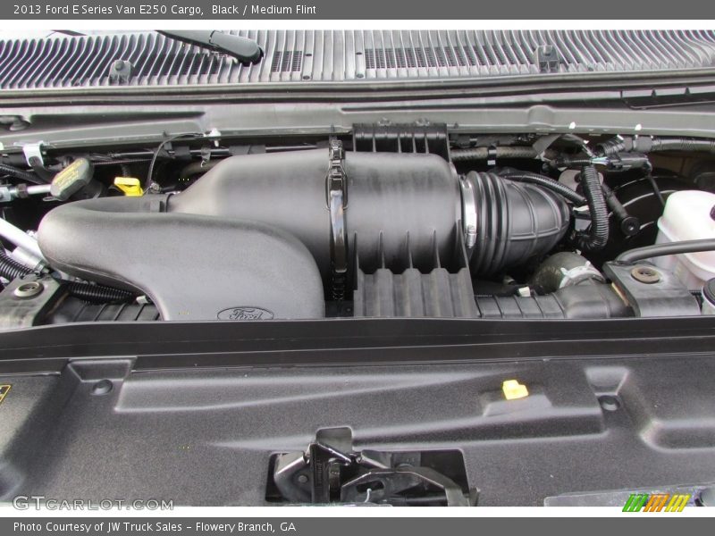Black / Medium Flint 2013 Ford E Series Van E250 Cargo