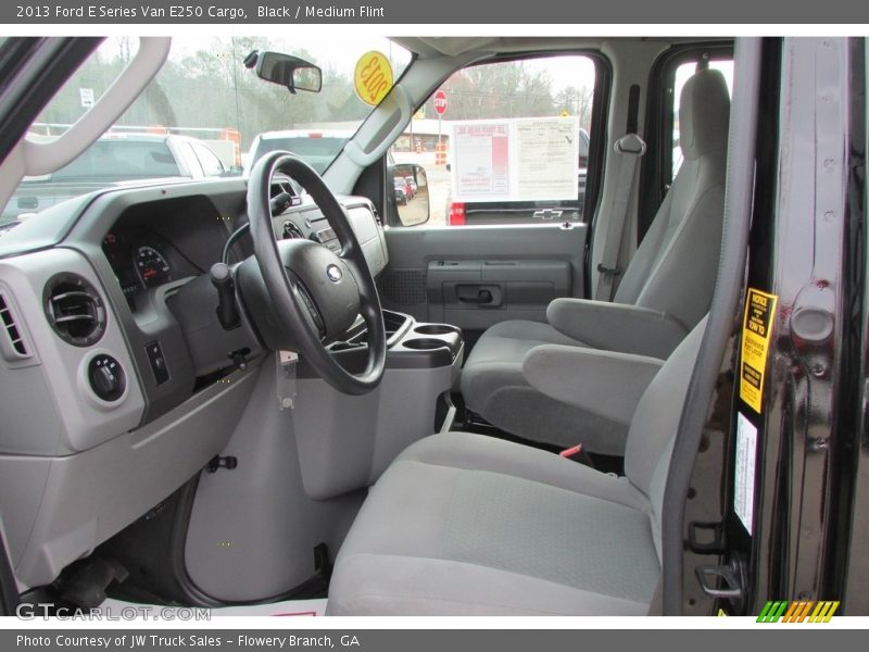 Black / Medium Flint 2013 Ford E Series Van E250 Cargo