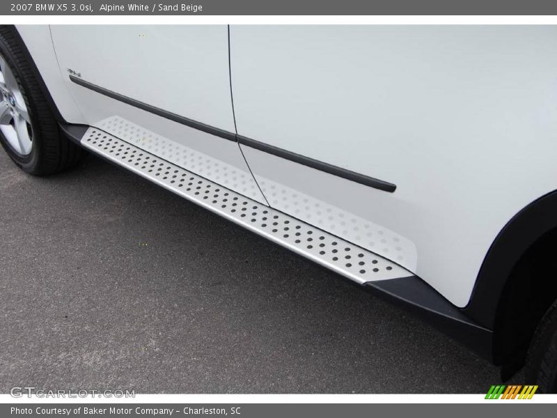 Alpine White / Sand Beige 2007 BMW X5 3.0si