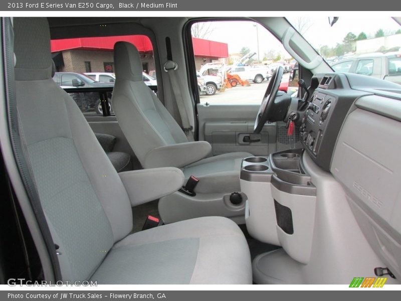 Black / Medium Flint 2013 Ford E Series Van E250 Cargo