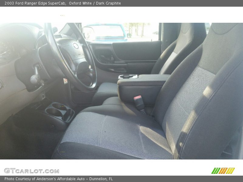 Oxford White / Dark Graphite 2003 Ford Ranger Edge SuperCab