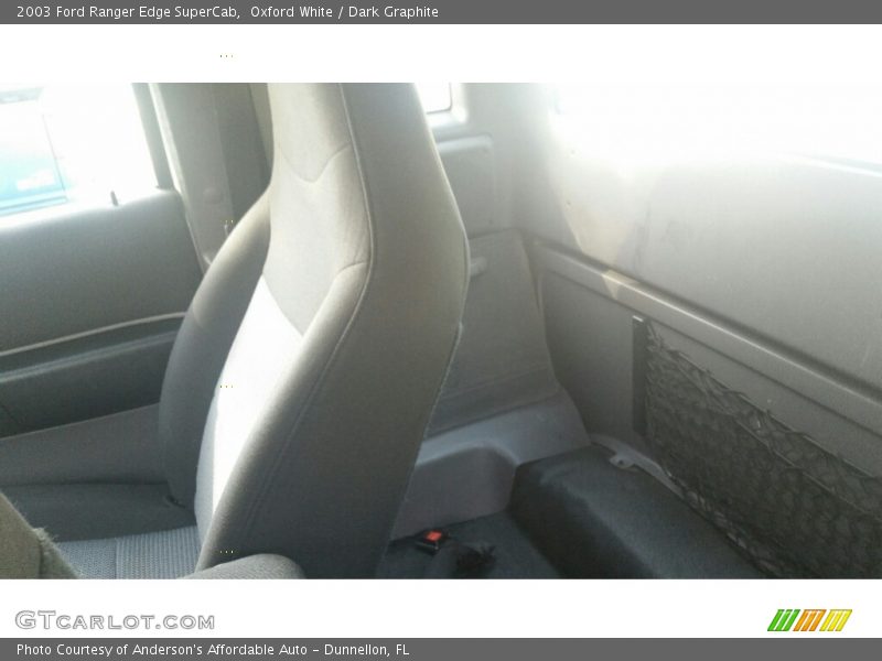 Oxford White / Dark Graphite 2003 Ford Ranger Edge SuperCab
