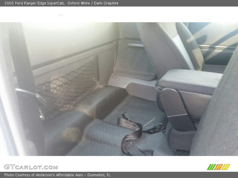 Oxford White / Dark Graphite 2003 Ford Ranger Edge SuperCab