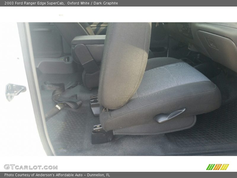 Oxford White / Dark Graphite 2003 Ford Ranger Edge SuperCab