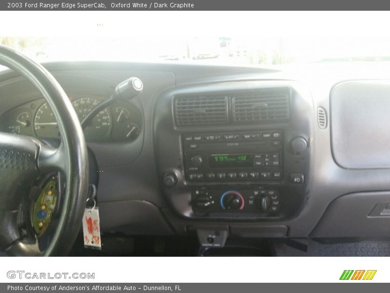 Oxford White / Dark Graphite 2003 Ford Ranger Edge SuperCab