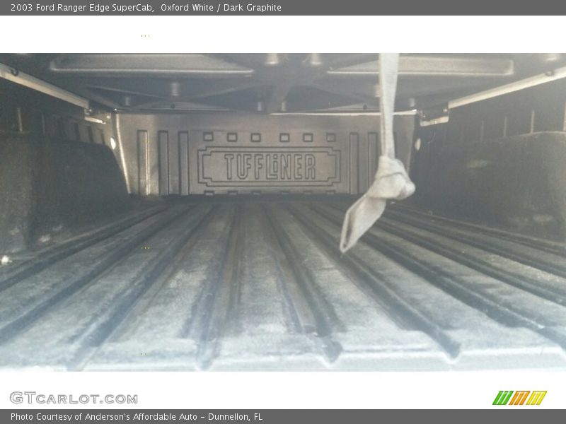 Oxford White / Dark Graphite 2003 Ford Ranger Edge SuperCab