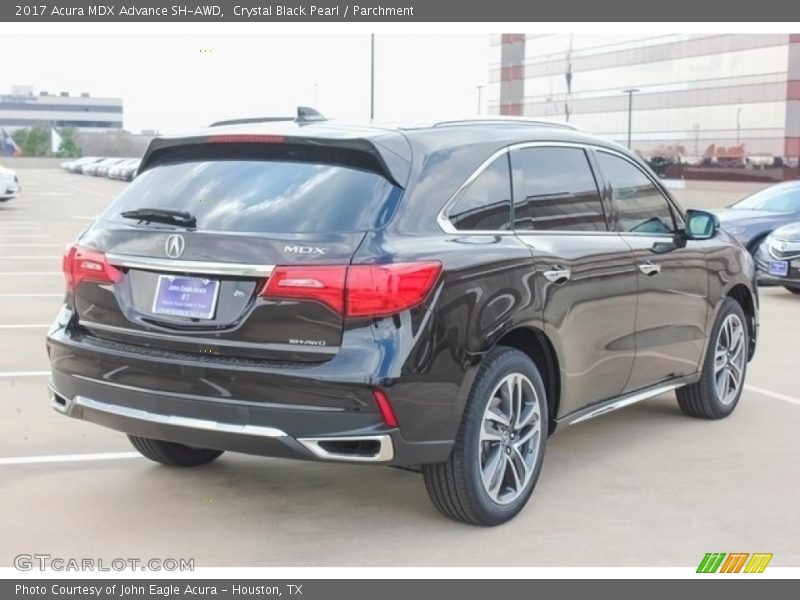 Crystal Black Pearl / Parchment 2017 Acura MDX Advance SH-AWD