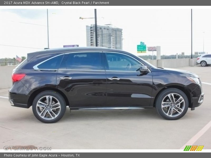 Crystal Black Pearl / Parchment 2017 Acura MDX Advance SH-AWD