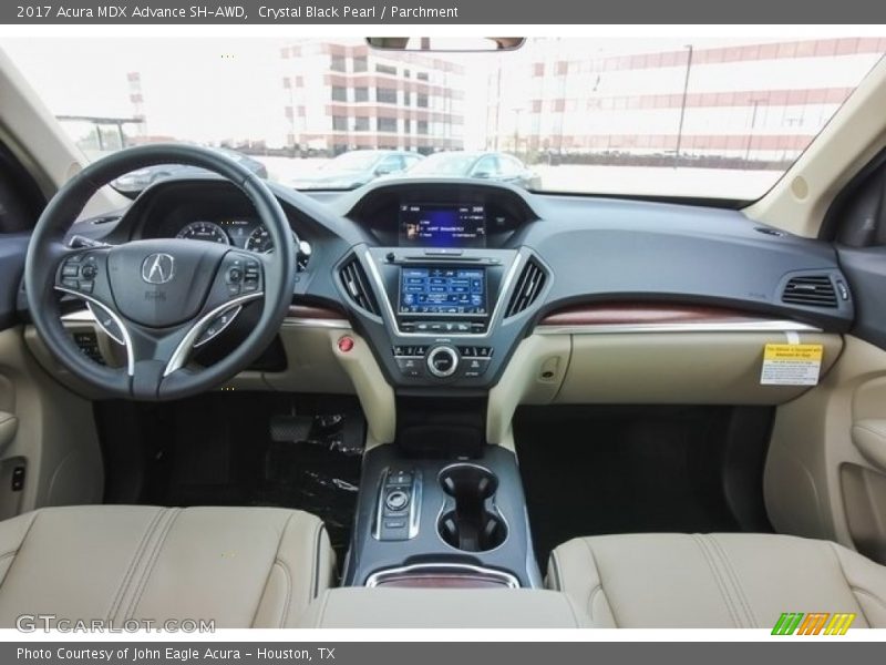 Crystal Black Pearl / Parchment 2017 Acura MDX Advance SH-AWD
