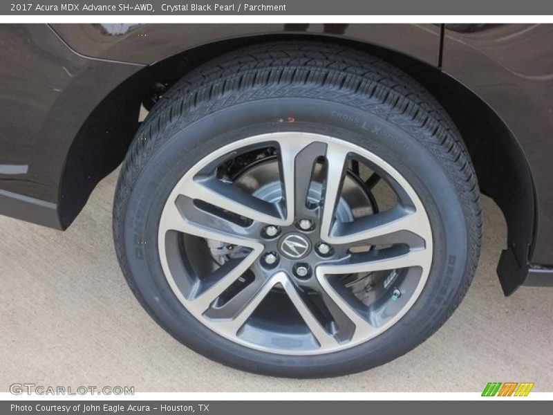 Crystal Black Pearl / Parchment 2017 Acura MDX Advance SH-AWD