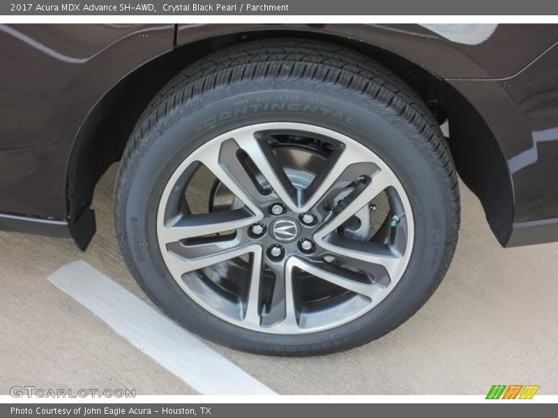Crystal Black Pearl / Parchment 2017 Acura MDX Advance SH-AWD