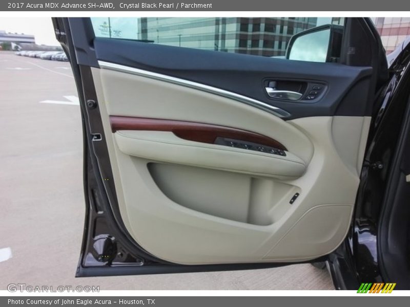 Crystal Black Pearl / Parchment 2017 Acura MDX Advance SH-AWD