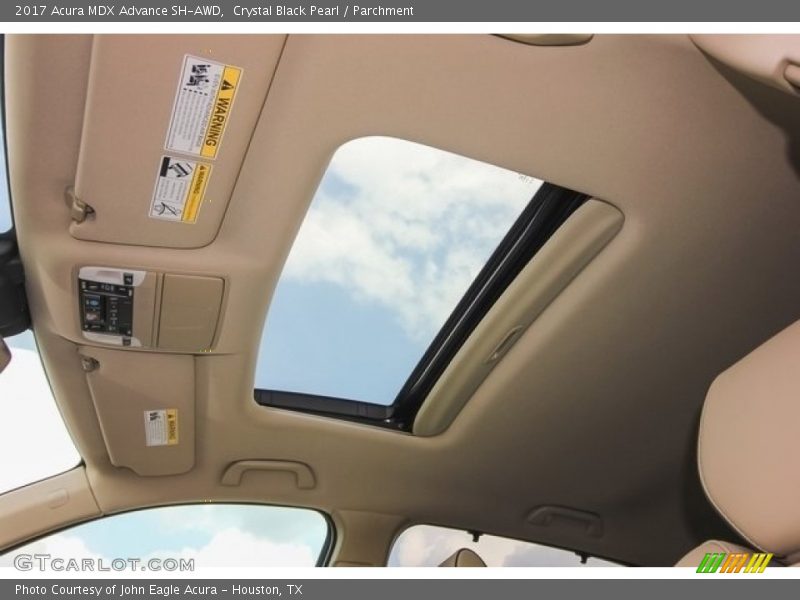 Crystal Black Pearl / Parchment 2017 Acura MDX Advance SH-AWD