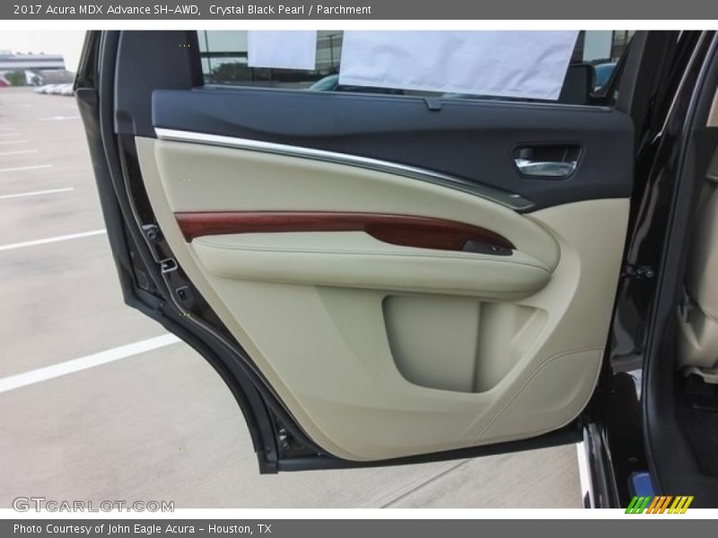 Crystal Black Pearl / Parchment 2017 Acura MDX Advance SH-AWD