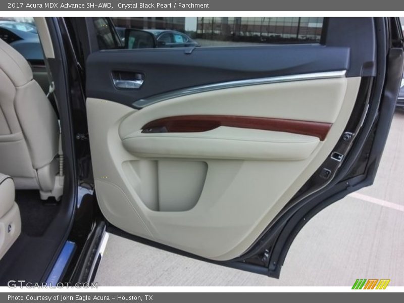 Crystal Black Pearl / Parchment 2017 Acura MDX Advance SH-AWD