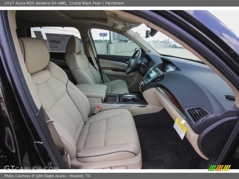 Crystal Black Pearl / Parchment 2017 Acura MDX Advance SH-AWD