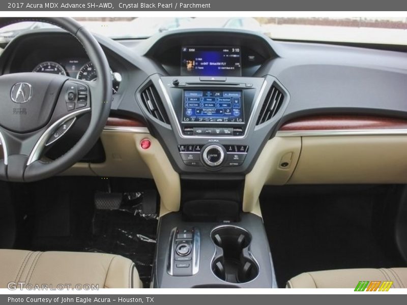 Crystal Black Pearl / Parchment 2017 Acura MDX Advance SH-AWD