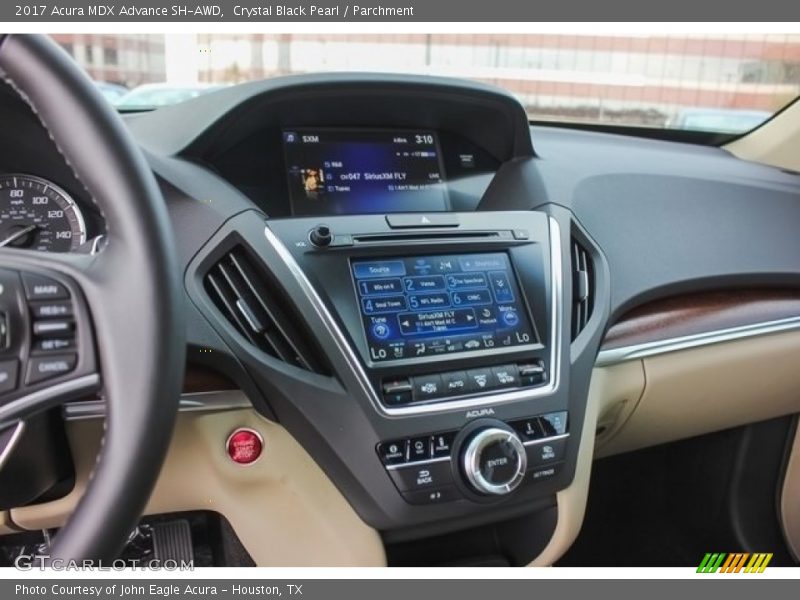 Crystal Black Pearl / Parchment 2017 Acura MDX Advance SH-AWD