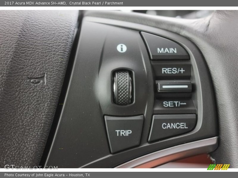 Crystal Black Pearl / Parchment 2017 Acura MDX Advance SH-AWD