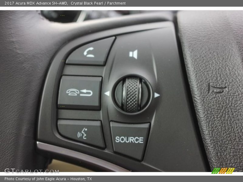 Crystal Black Pearl / Parchment 2017 Acura MDX Advance SH-AWD