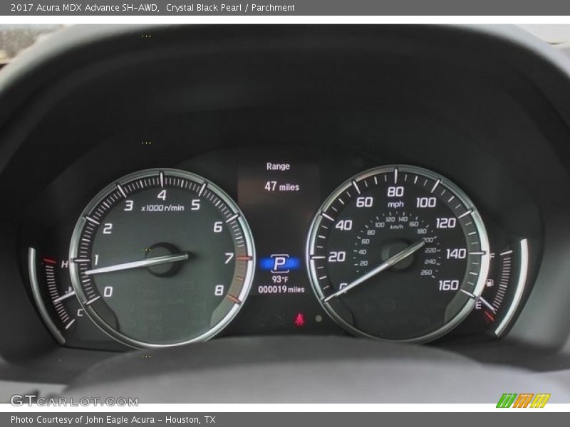Crystal Black Pearl / Parchment 2017 Acura MDX Advance SH-AWD