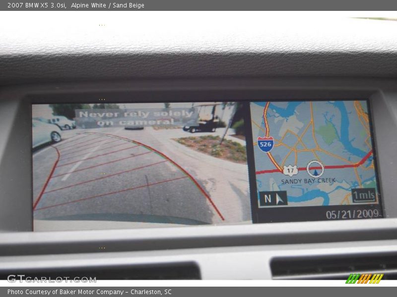 Alpine White / Sand Beige 2007 BMW X5 3.0si