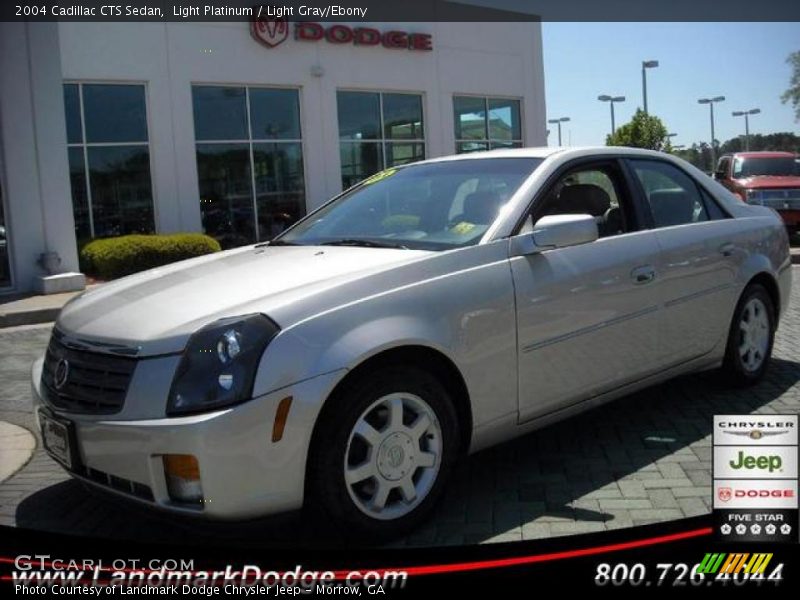 Light Platinum / Light Gray/Ebony 2004 Cadillac CTS Sedan
