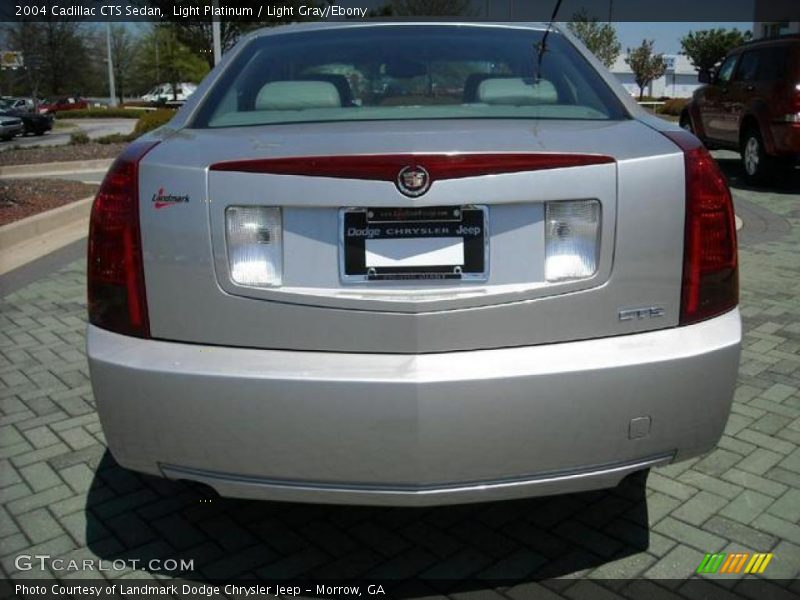 Light Platinum / Light Gray/Ebony 2004 Cadillac CTS Sedan