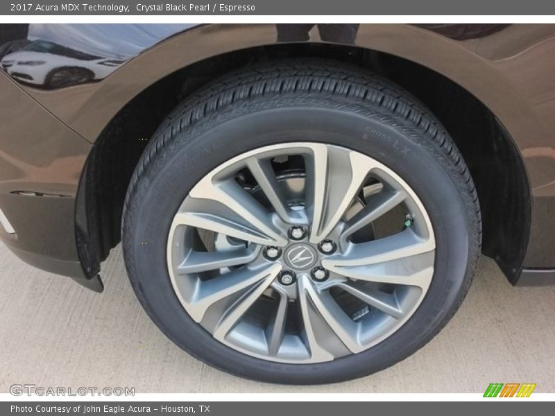 Crystal Black Pearl / Espresso 2017 Acura MDX Technology