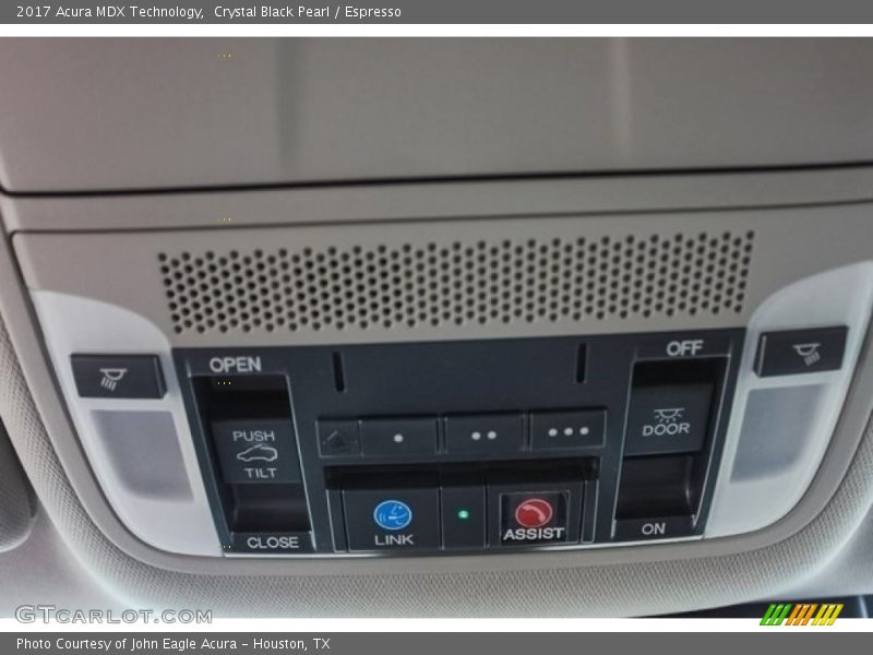 Crystal Black Pearl / Espresso 2017 Acura MDX Technology