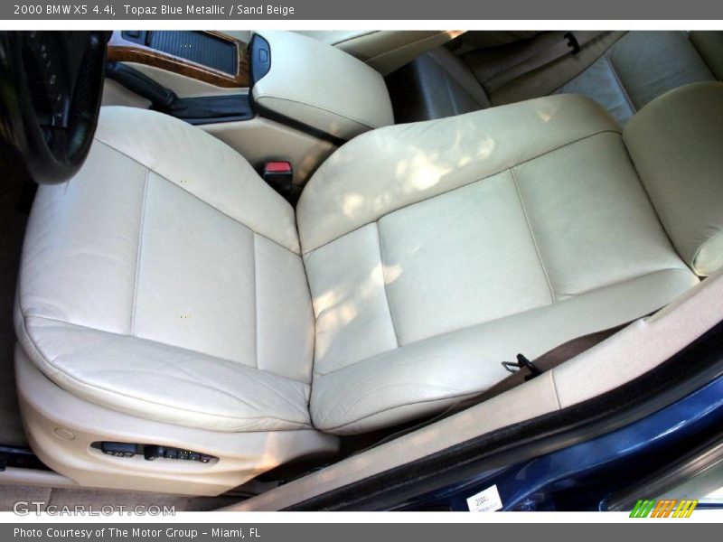 Topaz Blue Metallic / Sand Beige 2000 BMW X5 4.4i