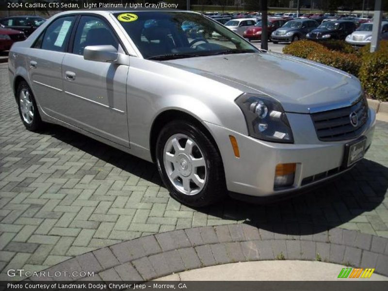 Light Platinum / Light Gray/Ebony 2004 Cadillac CTS Sedan