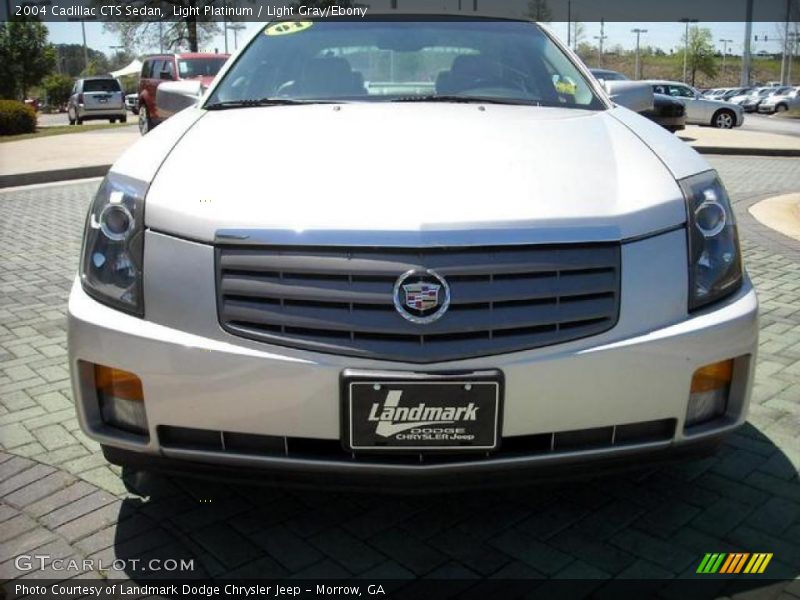 Light Platinum / Light Gray/Ebony 2004 Cadillac CTS Sedan