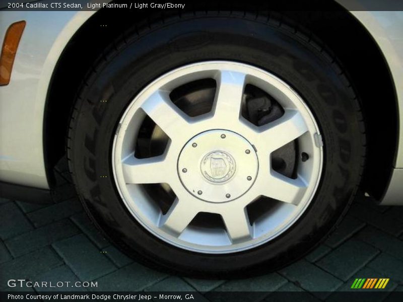 Light Platinum / Light Gray/Ebony 2004 Cadillac CTS Sedan