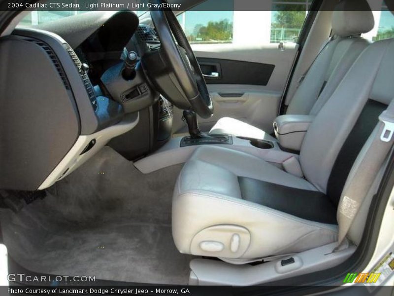 Light Platinum / Light Gray/Ebony 2004 Cadillac CTS Sedan