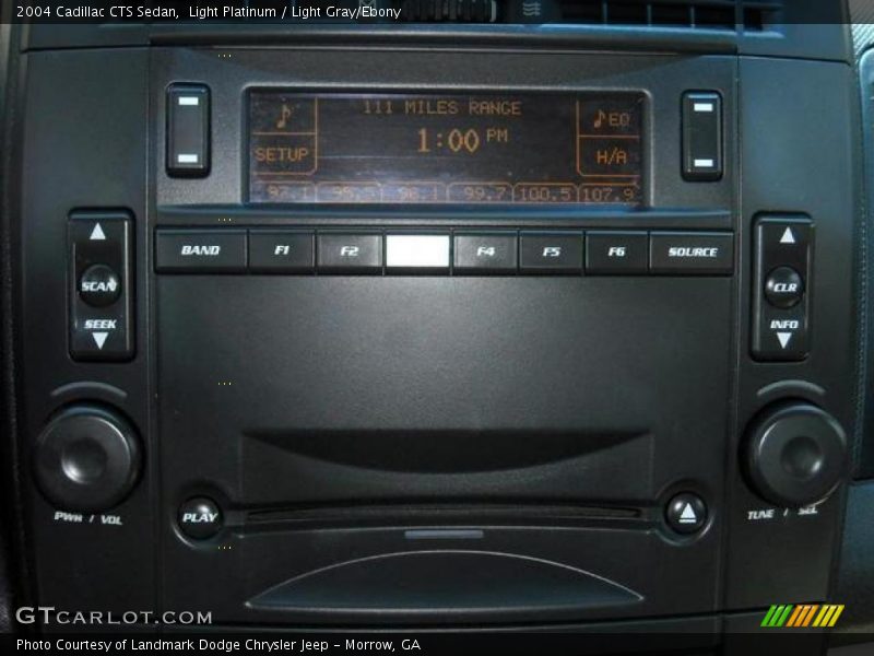 Light Platinum / Light Gray/Ebony 2004 Cadillac CTS Sedan