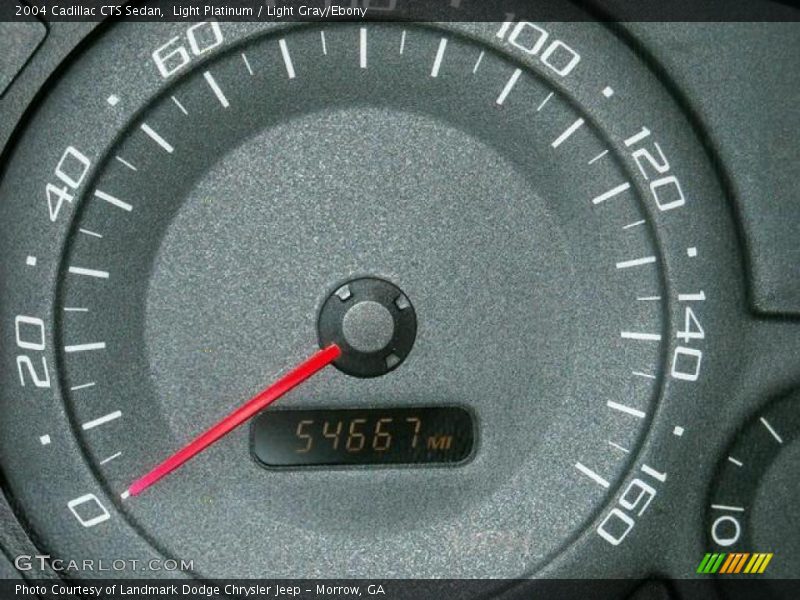 Light Platinum / Light Gray/Ebony 2004 Cadillac CTS Sedan