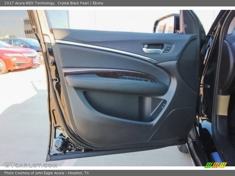 Crystal Black Pearl / Ebony 2017 Acura MDX Technology