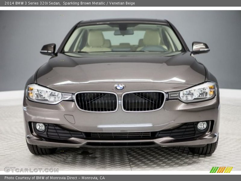 Sparkling Brown Metallic / Venetian Beige 2014 BMW 3 Series 320i Sedan