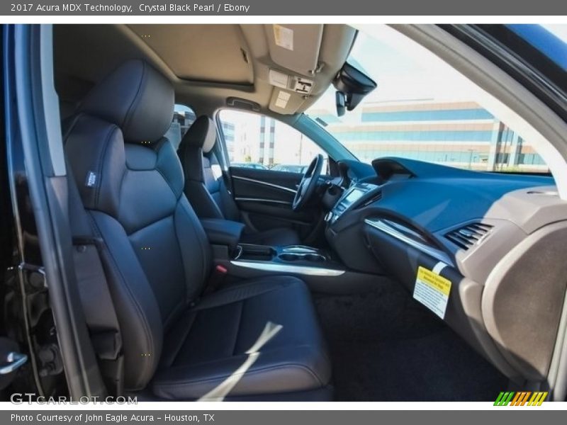 Crystal Black Pearl / Ebony 2017 Acura MDX Technology