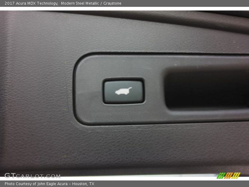Modern Steel Metallic / Graystone 2017 Acura MDX Technology