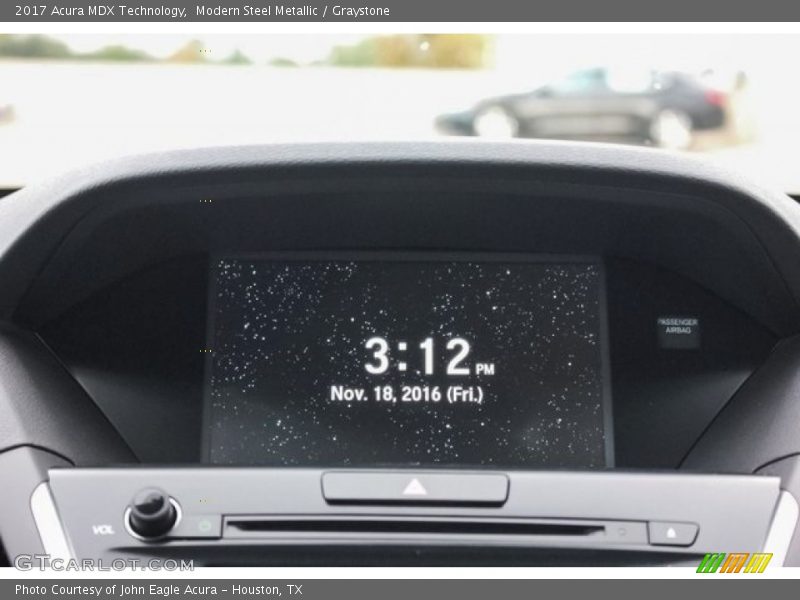 Modern Steel Metallic / Graystone 2017 Acura MDX Technology