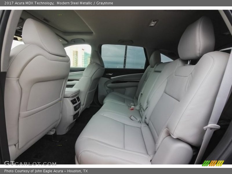 Modern Steel Metallic / Graystone 2017 Acura MDX Technology