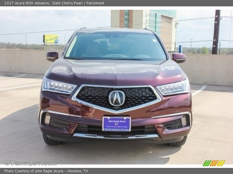 Dark Cherry Pearl / Parchment 2017 Acura MDX Advance