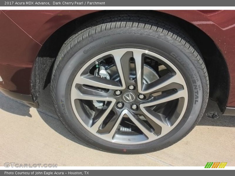 Dark Cherry Pearl / Parchment 2017 Acura MDX Advance