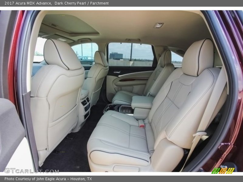 Dark Cherry Pearl / Parchment 2017 Acura MDX Advance